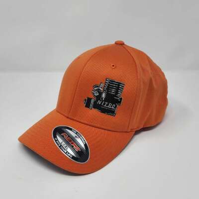 1-8 Nitro Hat Orange black