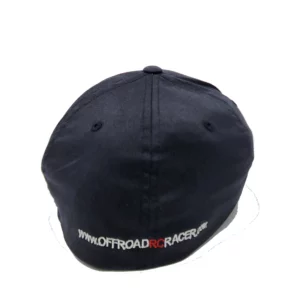 Back of OffRoadRcRacer.com Hat Blue White 1000px